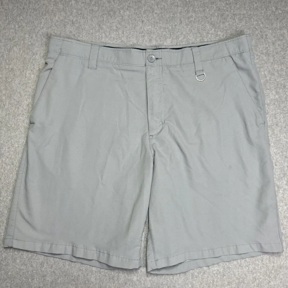 Reel Legends Performance Clothing‎ Mens Grey Shorts Size 40